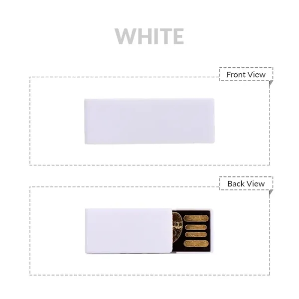 Exposed paper clip USB 2.0 flash drive for easy file saving... from ASI 37218 Athena Promo (tm)