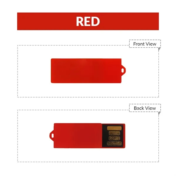 Exposed paper clip USB 2.0 flash drive for easy file saving... from ASI 37218 Athena Promo (tm)