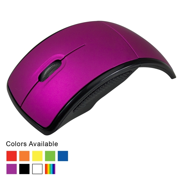 Optical Wireless Mouse, Form-Fitted and Full Size Mouse... from ASI 74741 NVS Promo Designs, Inc. / NVS Promo