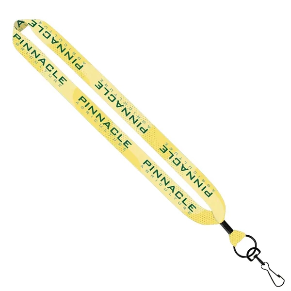 1" x 16" polyester dye sublimated lanyard with metal crimp and... from ASI 88060 Snugz/USA Inc / SnugZ USA®