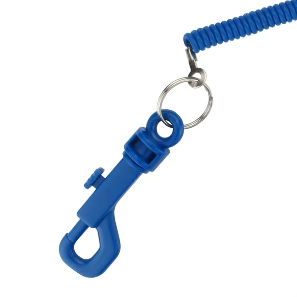 Expandable casino-style card/badge holder with a split ring for ID card... from ASI 79898 Promovision / PROMOVISION