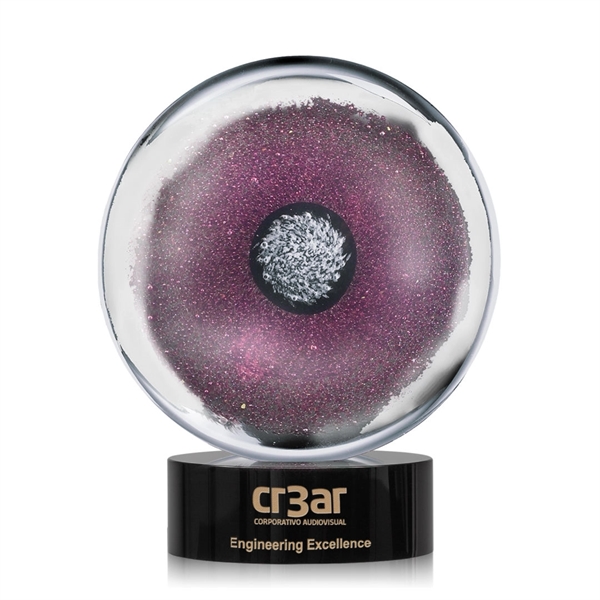 Stunning Hand Blown work of Art. Complete with a complimenting Black... from ASI 84592 St Regis Group / St Regis