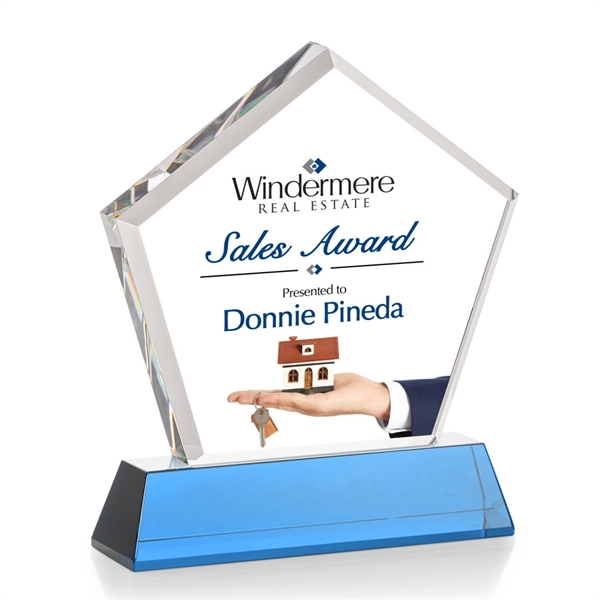 The Genosee Award on Base features a sparkling faceted extra-thick Optical... from ASI 84592 St Regis Group / St Regis