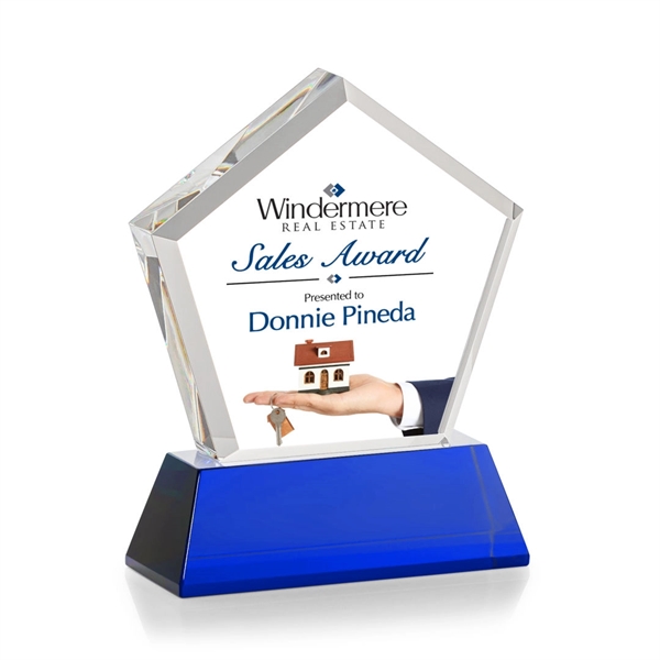 The Genosee Award on Base features a sparkling faceted extra-thick Optical... from ASI 84592 St Regis Group / St Regis