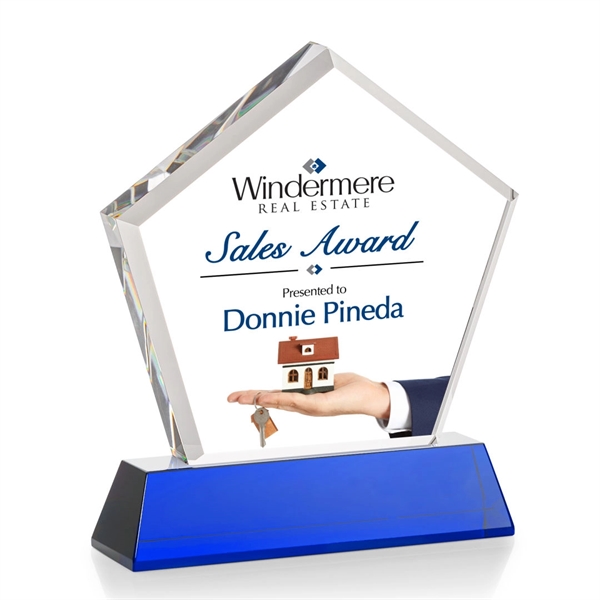 The Genosee Award on Base features a sparkling faceted extra-thick Optical... from ASI 84592 St Regis Group / St Regis