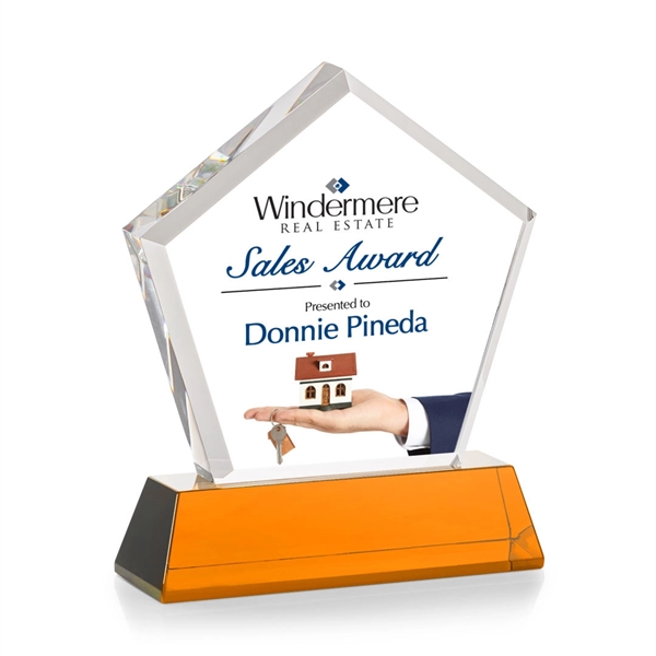 The Genosee Award on Base features a sparkling faceted extra-thick Optical... from ASI 84592 St Regis Group / St Regis