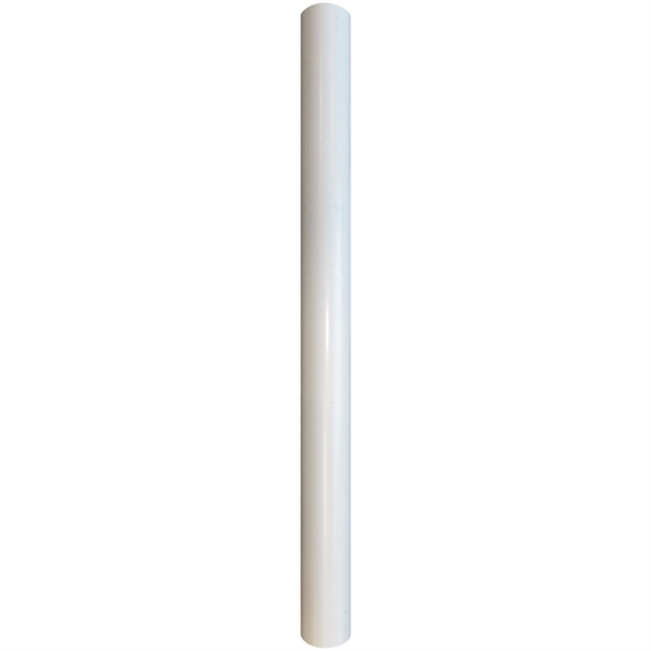 One piece telescoping white fiberglass pole with ground sleeve, 21'.... from ASI 80228 Quinn