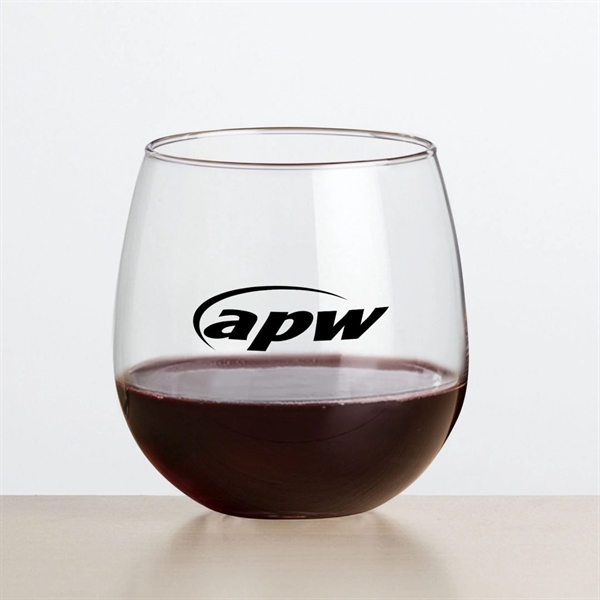 Stemless glasses allow users to aerate a glass of wine while... from ASI 84592 St Regis Group