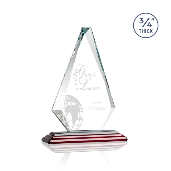 Starfire triangle top award on a base.... from ASI 84592 St Regis Group / St Regis