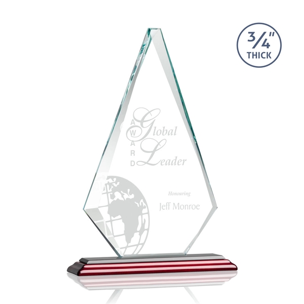 Starfire triangle top award on a base.... from ASI 84592 St Regis Group / St Regis