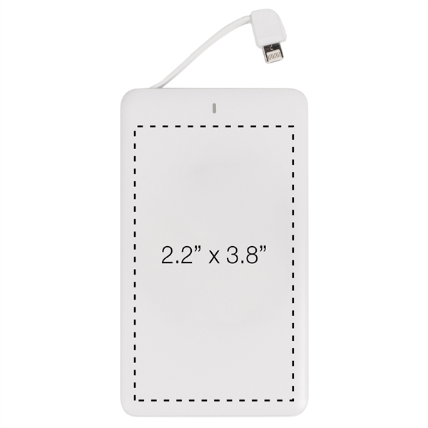 4,000mAh; 4-in-1 Universal built-in Lightning, Micro USB, USB-C charging cables, additional... from ASI 62124 iClick, Inc. / iClick®