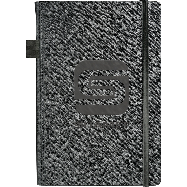 Textured Modena™ journal, 5.5 x 8.25 with blind deboss imprint, paper... from ASI 91340 Journalbooks/Timeplanner Calendars