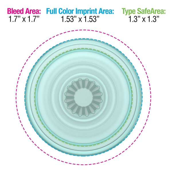 PlantCoreTM made from plant based materials; Phone grip and stand; Environmentally... from ASI 62124 iClick, Inc. / iClick®