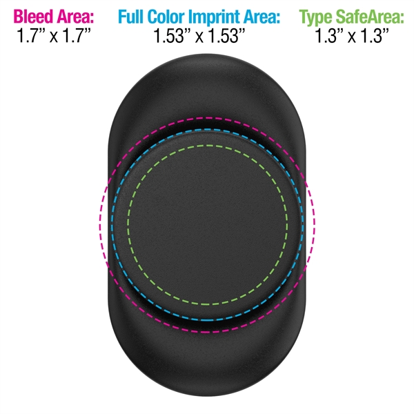 Pocketable PopSockets PopGrip Grip & Phone Stand... from ASI 62124 iClick, Inc. / iClick®