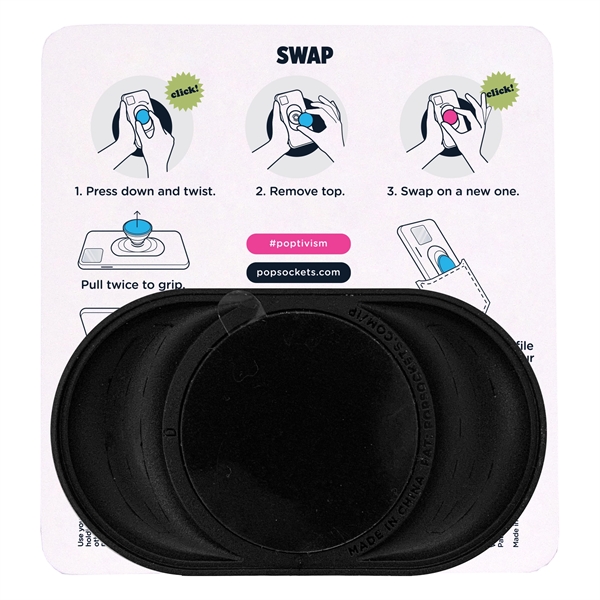 Pocketable PopSockets PopGrip Grip & Phone Stand... from ASI 62124 iClick, Inc. / iClick®