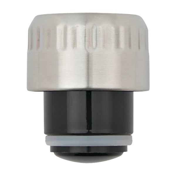 16 Oz. Stainless Steel Woodtone Vacuum Bottle... from ASI 61125 Hit Promotional Products