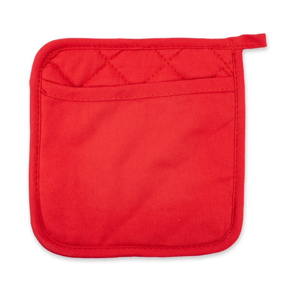 Pot holder with a pocket on the front and a loop... from ASI 54040 Fey Promo / Mi Line by Fey