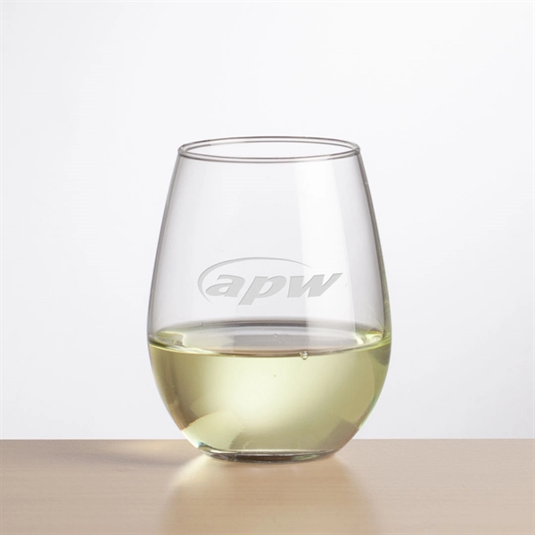Stemless glasses allow users to aerate a glass of wine while... from ASI 84592 St Regis Group