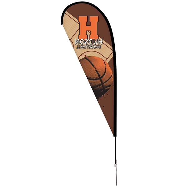 6' Single Reverse Portable Teardrop Banner with Hardware Set. ACTUAL DISPLAY... from ASI 80228 Quinn