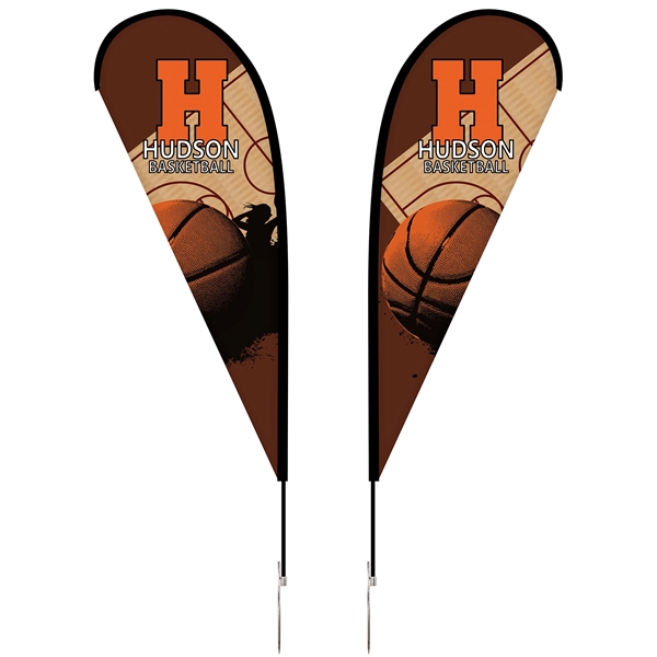 6' Double Sided Portable Teardrop Banner with Hardware Set. ACTUAL DISPLAY... from ASI 80228 Quinn