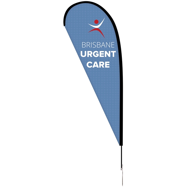 8' Double Sided Portable Teardrop Banner with Hardware Set. ACTUAL DISPLAY... from ASI 80228 Quinn