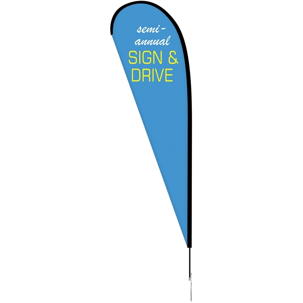 10' Double Sided Portable Teardrop Banner with Hardware Set. ACTUAL DISPLAY... from ASI 80228 Quinn