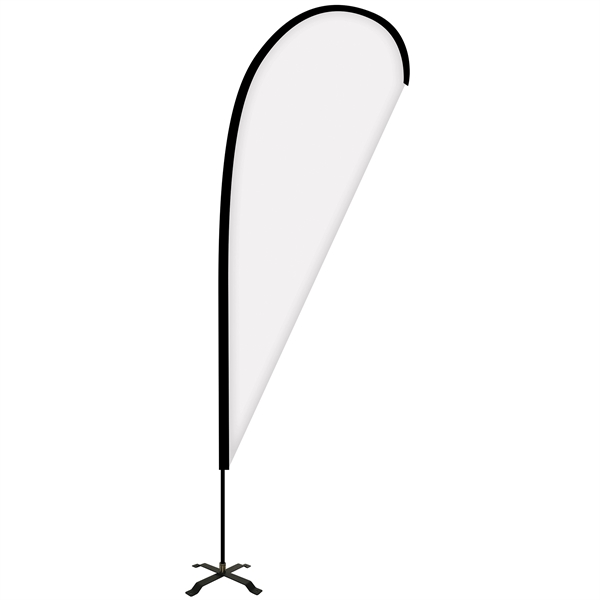 6' Portable Single Reverse Teardrop Kit with Cross Base. ACTUAL DISPLAY... from ASI 80228 Quinn