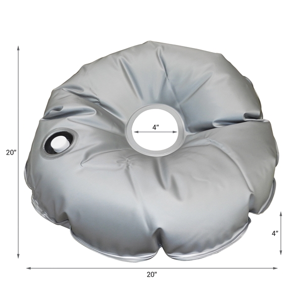 15' Portable Single Reverse Teardrop Kit with Cross Base. ACTUAL DISPLAY... from ASI 80228 Quinn
