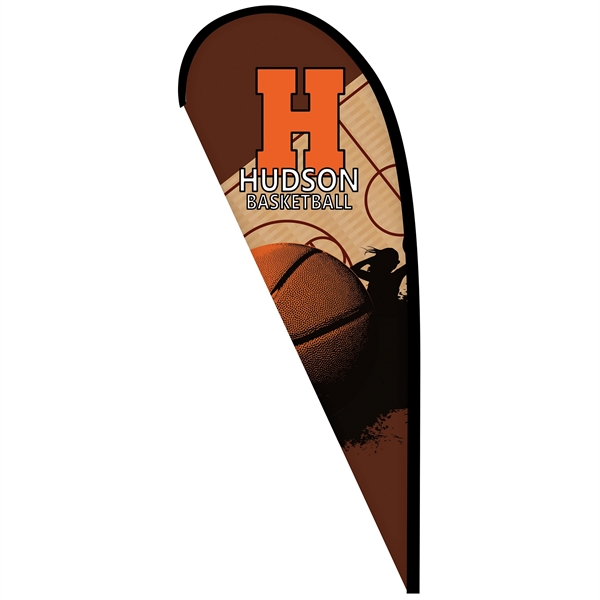 6' Double Sided Custom Portable Teardrop Banners... from ASI 80228 Quinn