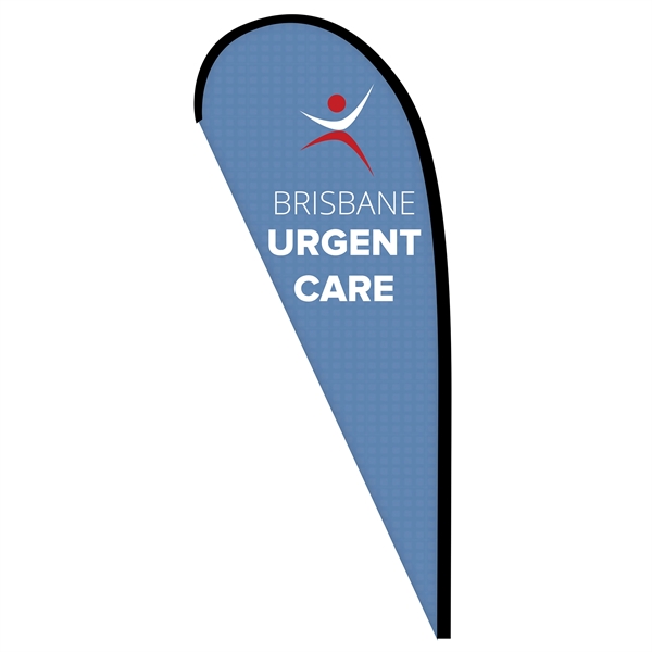 8' Double Sided Custom Portable Teardrop Banners... from ASI 80228 Quinn