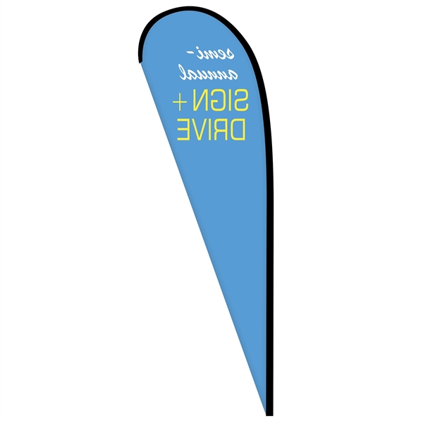 10' Single Reverse Custom Portable Teardrop Banner... from ASI 80228 Quinn