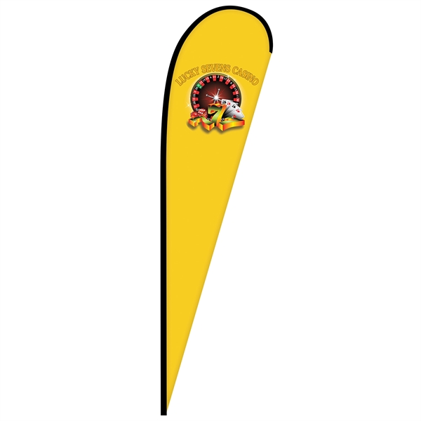 12' Single Reverse Custom Portable Teardrop Banner... from ASI 80228 Quinn