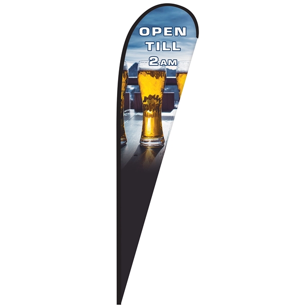 15' Single Reverse Custom Portable Teardrop Banner... from ASI 80228 Quinn