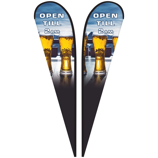 15' Double Sided Custom Portable Teardrop Banners... from ASI 80228 Quinn