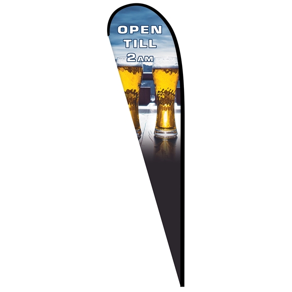 15' Double Sided Custom Portable Teardrop Banners... from ASI 80228 Quinn