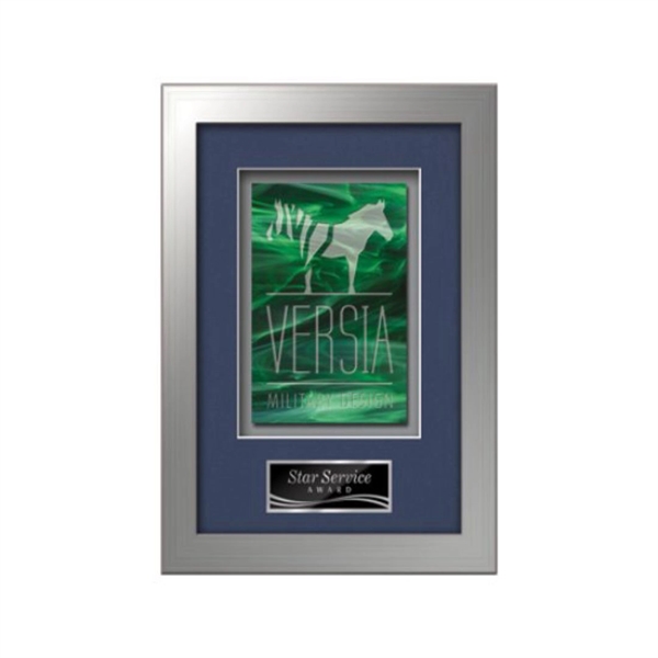 Stained Glass award framed in our exquisite Eldridge molding with your... from ASI 84592 St Regis Group / St Regis Crystal