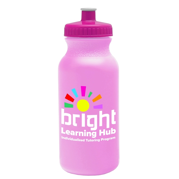 20 oz Bike Bottles with Push Pull Cap - Digital Imprint... from ASI 55990 Garyline