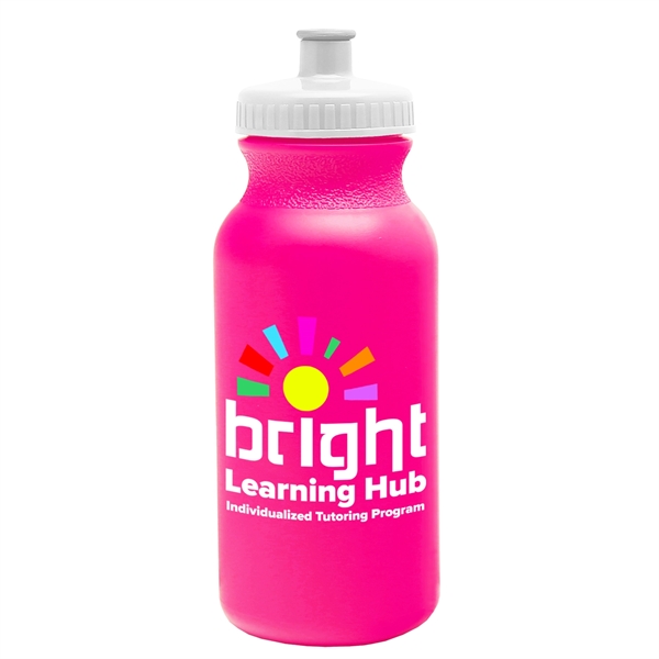 20 oz Bike Bottles with Push Pull Cap - Digital Imprint... from ASI 55990 Garyline