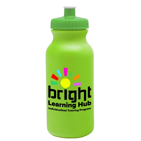 20 oz Bike Bottles with Push Pull Cap - Digital Imprint... from ASI 55990 Garyline