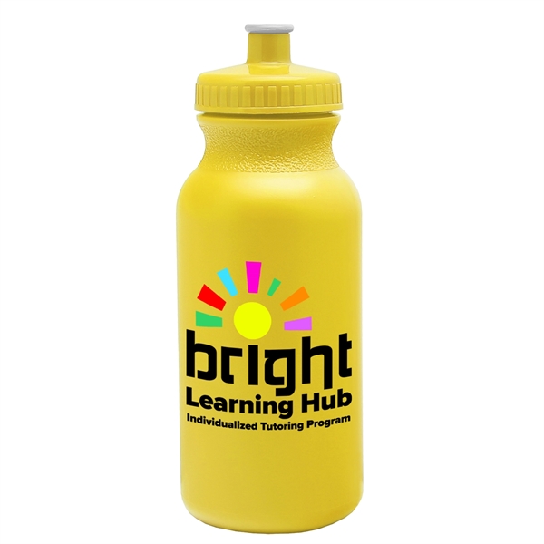 20 oz Bike Bottles with Push Pull Cap - Digital Imprint... from ASI 55990 Garyline