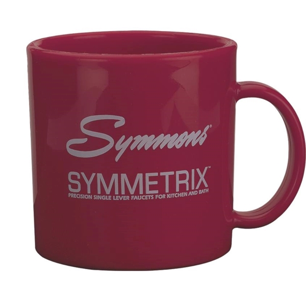 11 oz. Plastic Coffee Mug, unbreakable, stackable, USA made.... from ASI 79933 Prorose Inc / ProRose