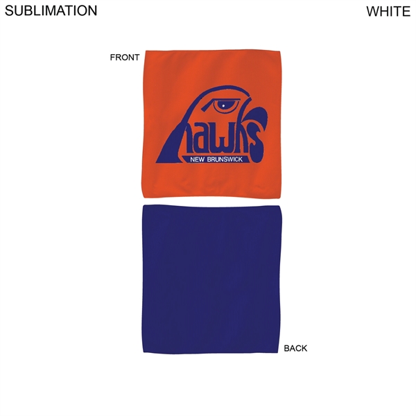 Colored Microfiber Dri-Lite Terry Fan, Cheering, Skate Towel, 12x12 Sublimated Edge... from ASI 53509 FIEL-Fairdeal Import & Export / FIEL