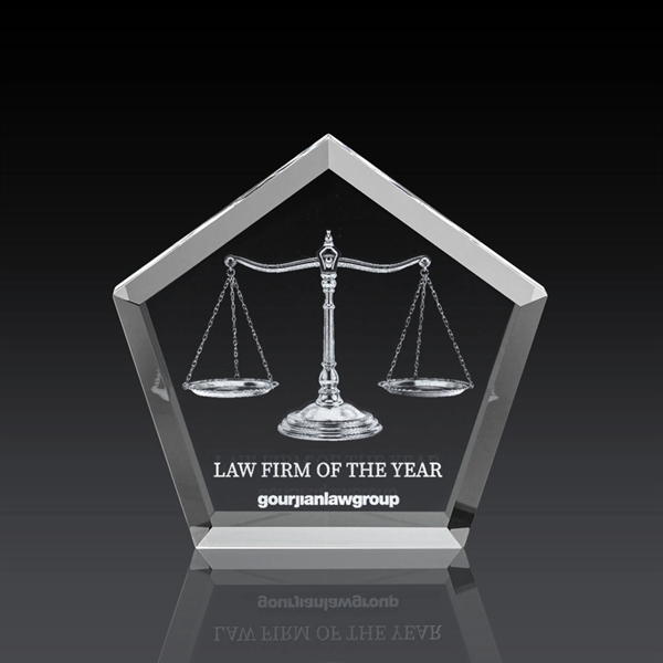 This pentagonal award is the perfect way to let your image... from ASI 84592 St Regis Group / St Regis