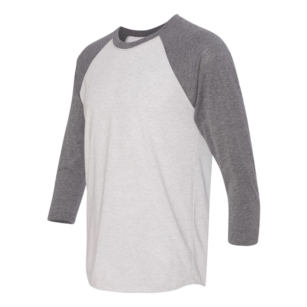 Unisex Triblend Three-Quarter Sleeve Raglan Tee... from ASI 84358 S&S Activewear