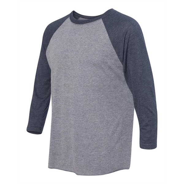 Unisex Triblend Three-Quarter Sleeve Raglan Tee... from ASI 84358 S&S Activewear
