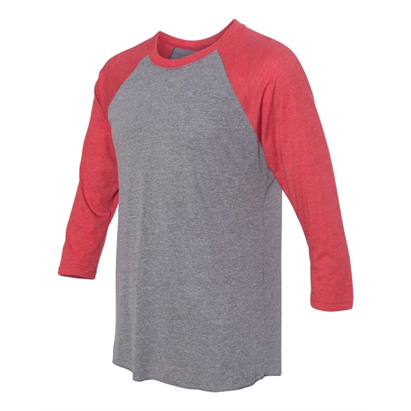 Unisex Triblend Three-Quarter Sleeve Raglan Tee... from ASI 84358 S&S Activewear