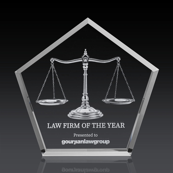 This pentagonal award is the perfect way to let your image... from ASI 84592 St Regis Group / St Regis