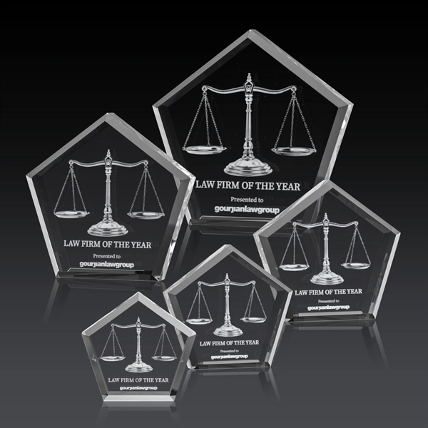 This pentagonal award is the perfect way to let your image... from ASI 84592 St Regis Group / St Regis