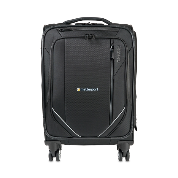 Zoom Turbo 20" Spinner Carry-On from American Tourister, features an athletic-inspired... from ASI 56070 Gemline / Gemline®