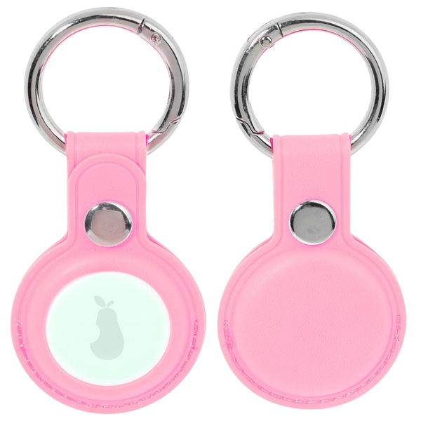 0.375" x 1.625" x 2.5" soft PU plastic keychain with Airtag... from ASI 62088 IDProductsource